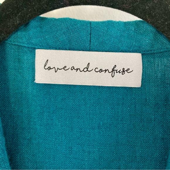 Blouse 100% linen xs - Picture 5 of 8